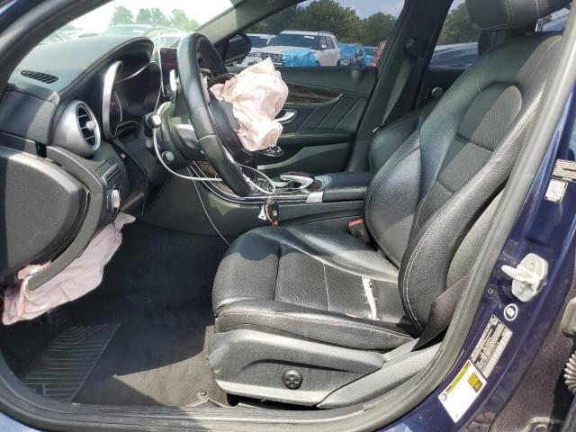  MERCEDES-BENZ C-CLASS 2015 Granatowy
