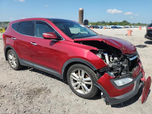Parquets HYUNDAI SANTA FE 2013 Czerwony