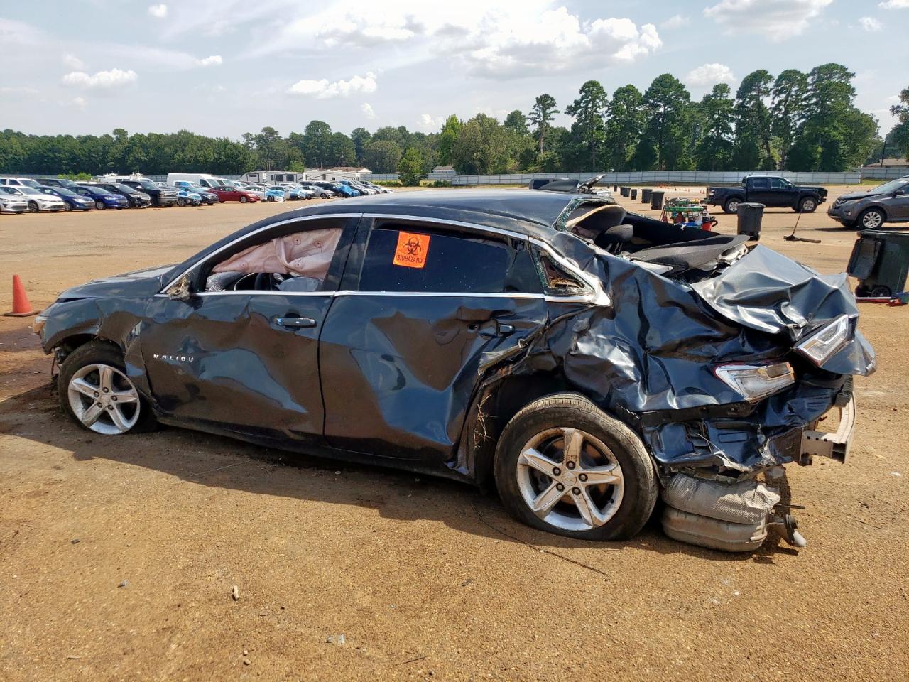 2020 Chevrolet Malibu Ls grey null gas 1G1ZC5ST8LF032126 photo #3