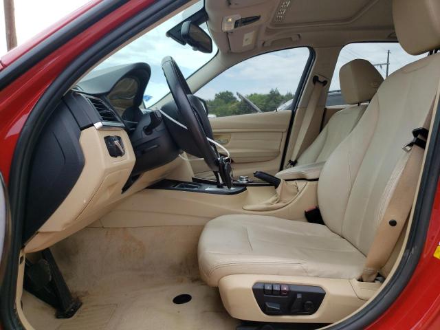  BMW 3 SERIES 2013 Czerwony