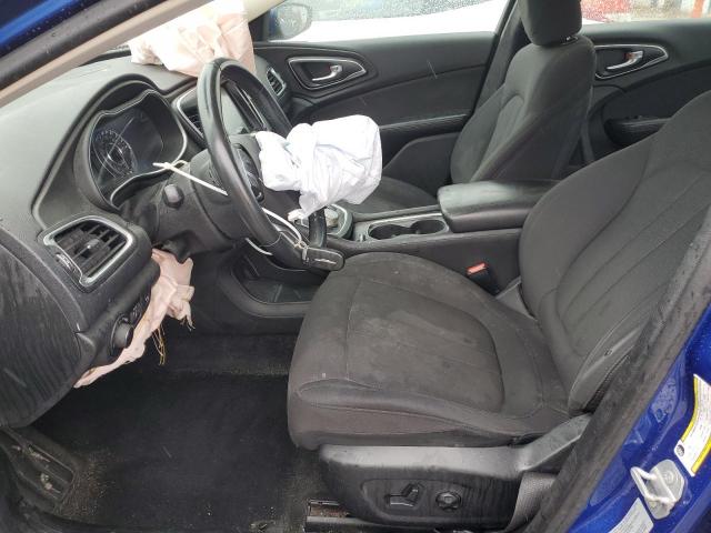  CHRYSLER 200 2015 Blue