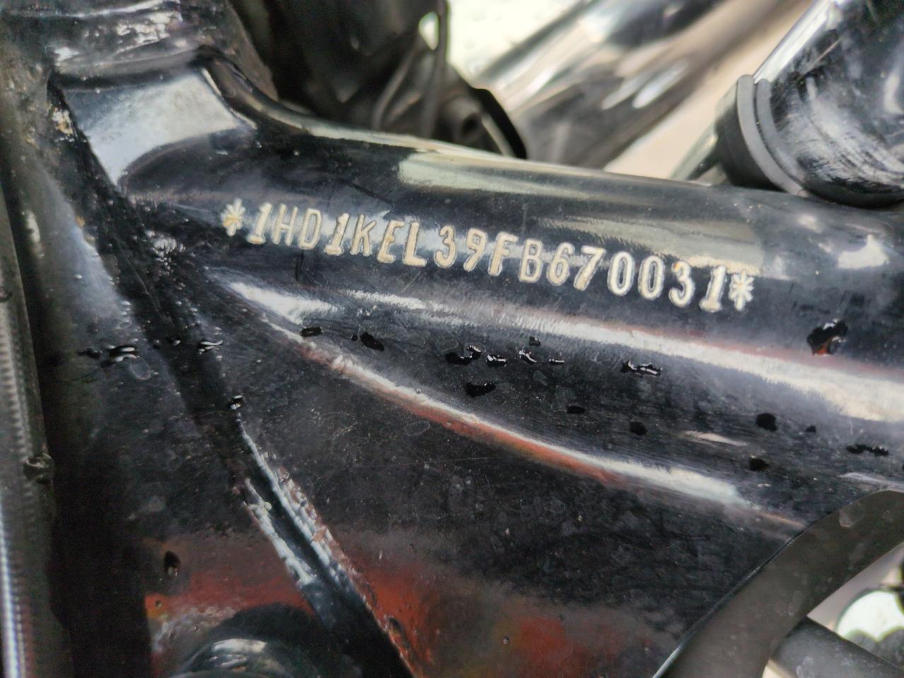 2015 Harley-Davidson Flhtk Ultra Limited VIN: 1HD1KEL39FB670031 Lot: 65436945