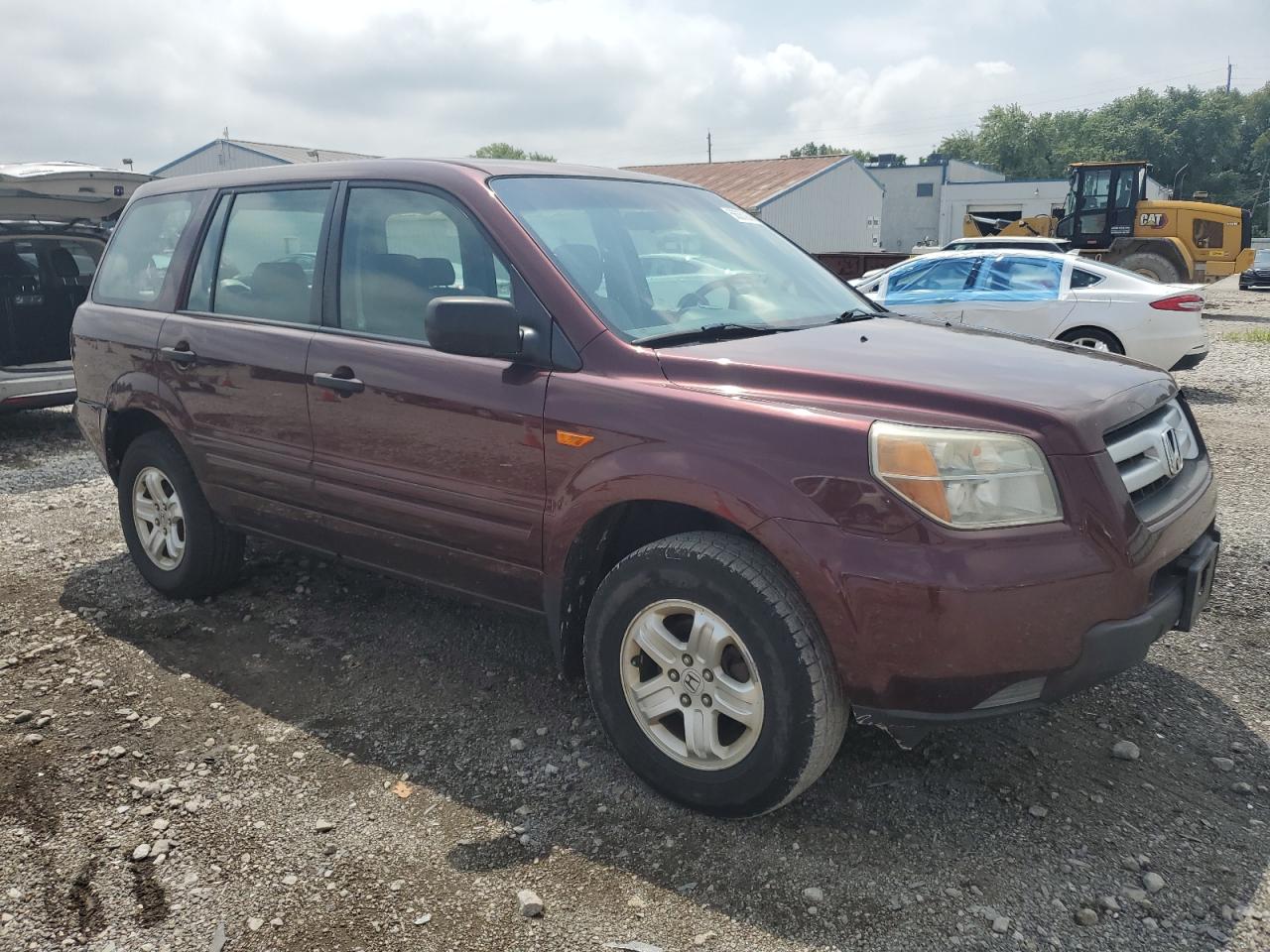 2007 Honda Pilot Lx VIN: 2HKYF18657H536343 Lot: 66352685