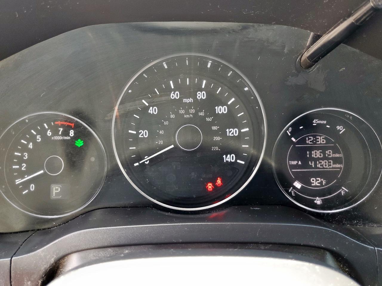 3czru6h16kg732136 3CZRU6H16KG732136 2019 Honda Hr-V Sport