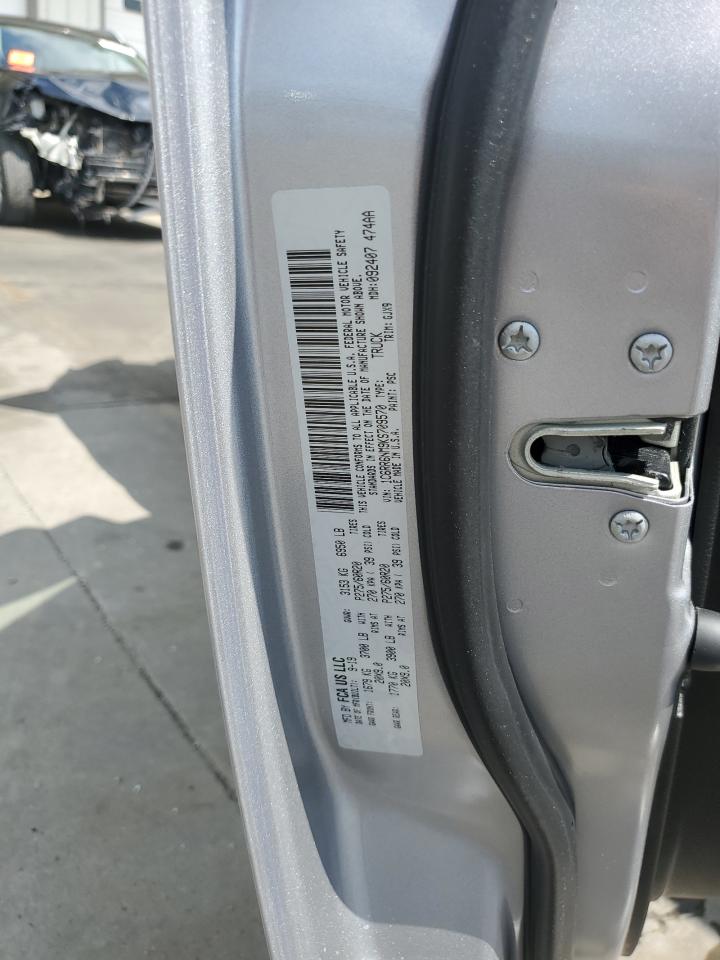 2019 Ram 1500 Classic Laramie VIN: 1C6RR6NM9KS709570 Lot: 65146345