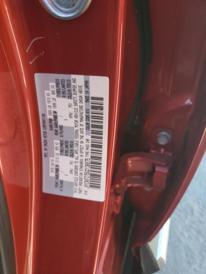 2016 Mazda Cx-3 Grand Touring VIN: JM1DKFD75G0138875 Lot: 64773505