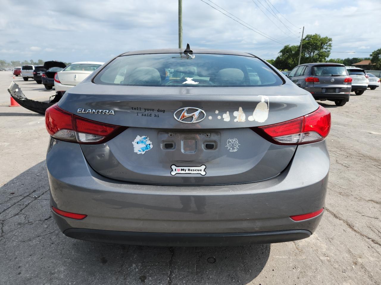 2014 Hyundai Elantra Se VIN: 5NPDH4AE9EH470498 Lot: 65188395