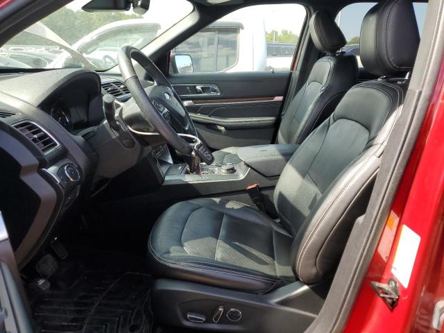  FORD EXPLORER 2018 Czerwony