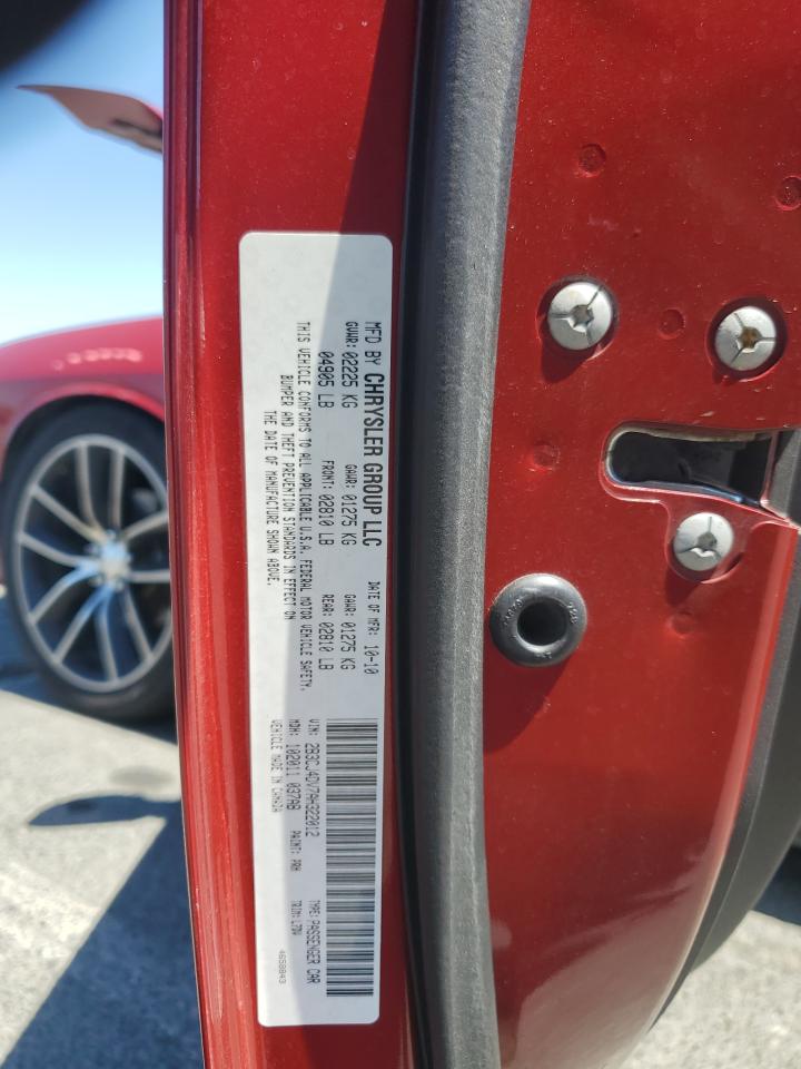 2010 Dodge Challenger Se VIN: 2B3CJ4DV7AH322012 Lot: 67136635