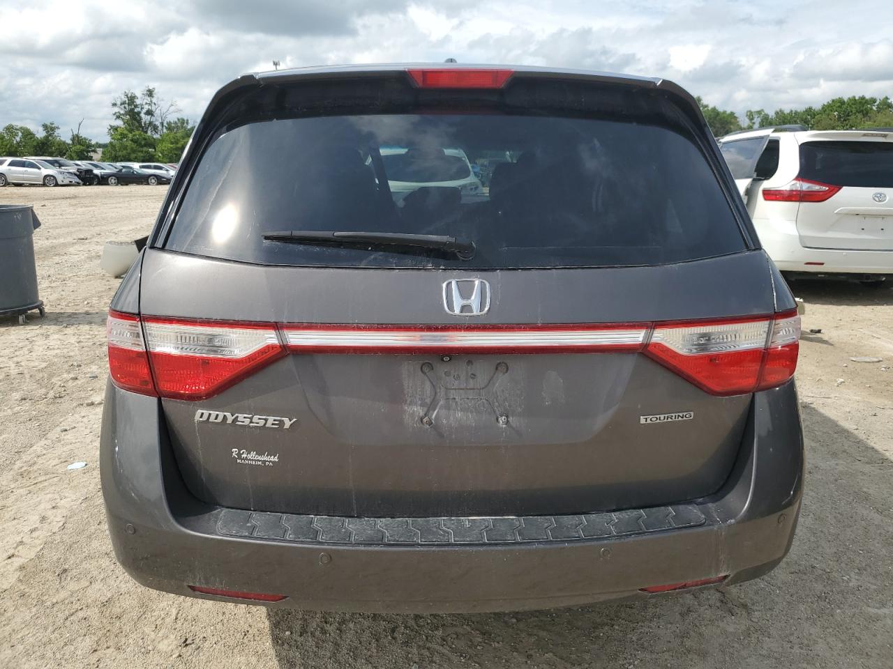 2011 Honda Odyssey Touring VIN: 5FNRL5H96BB058892 Lot: 64936465