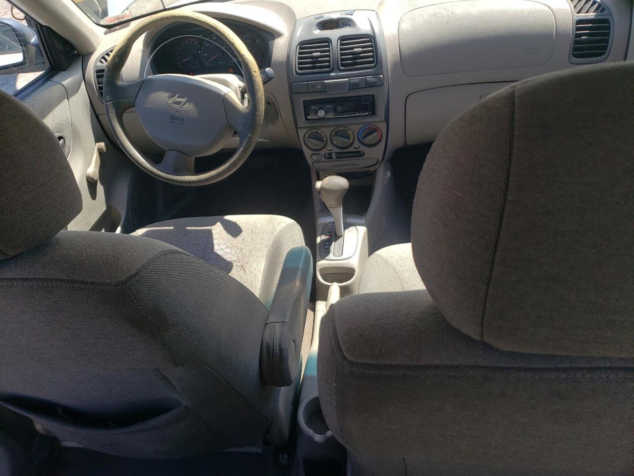 2002 Hyundai Accent Gl VIN: KMHCG45C12U343720 Lot: 63329455