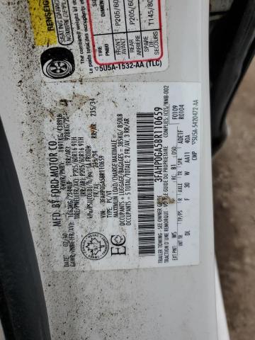 2011 FORD FUSION S  