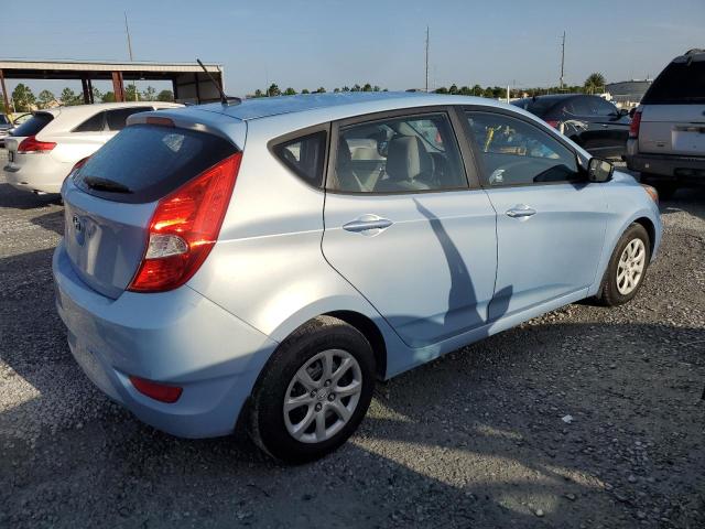 Hatchbacks HYUNDAI ACCENT 2014 Granatowy
