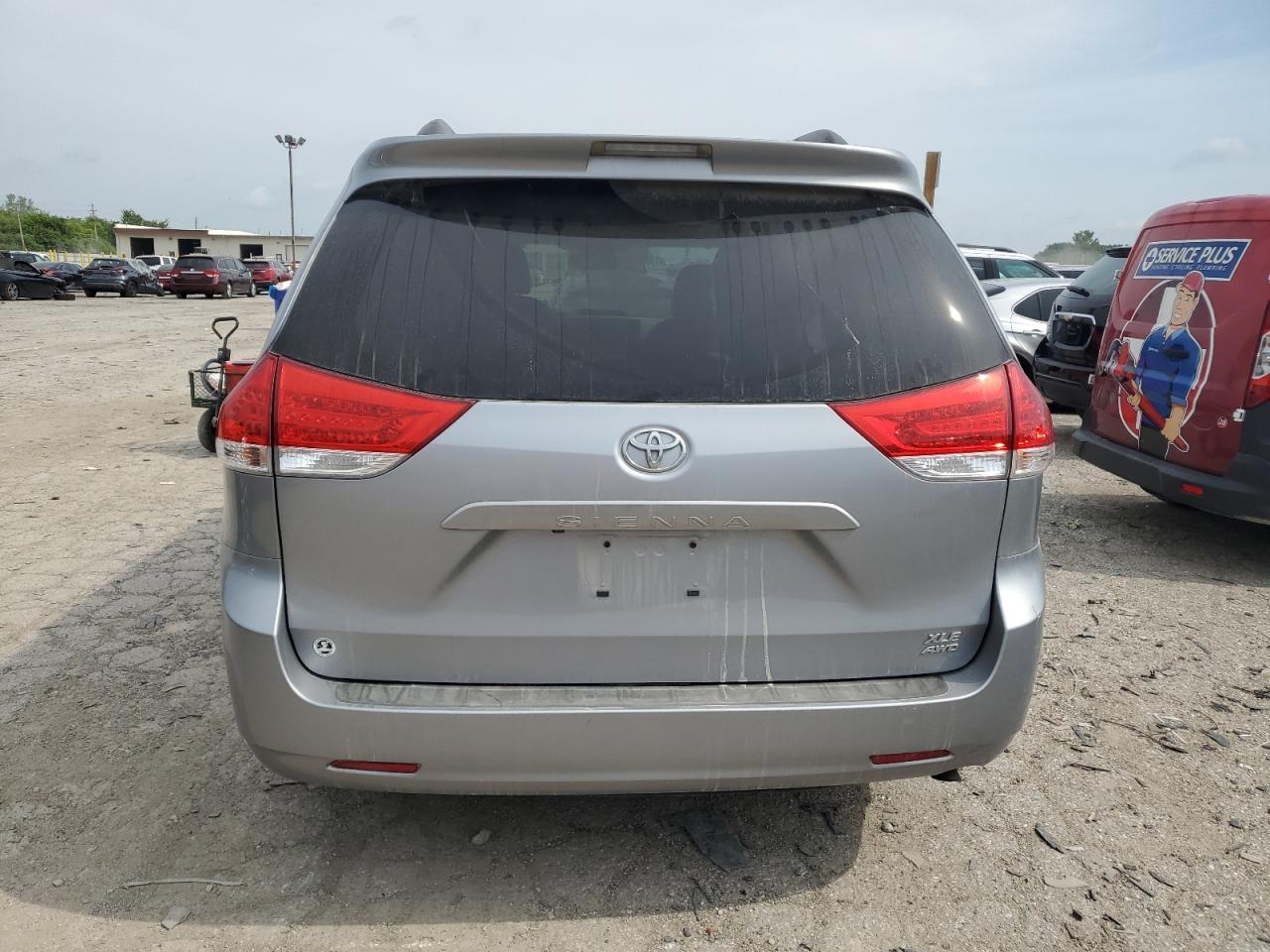 2012 Toyota Sienna Xle VIN: 5TDDK3DC6CS031756 Lot: 65600125