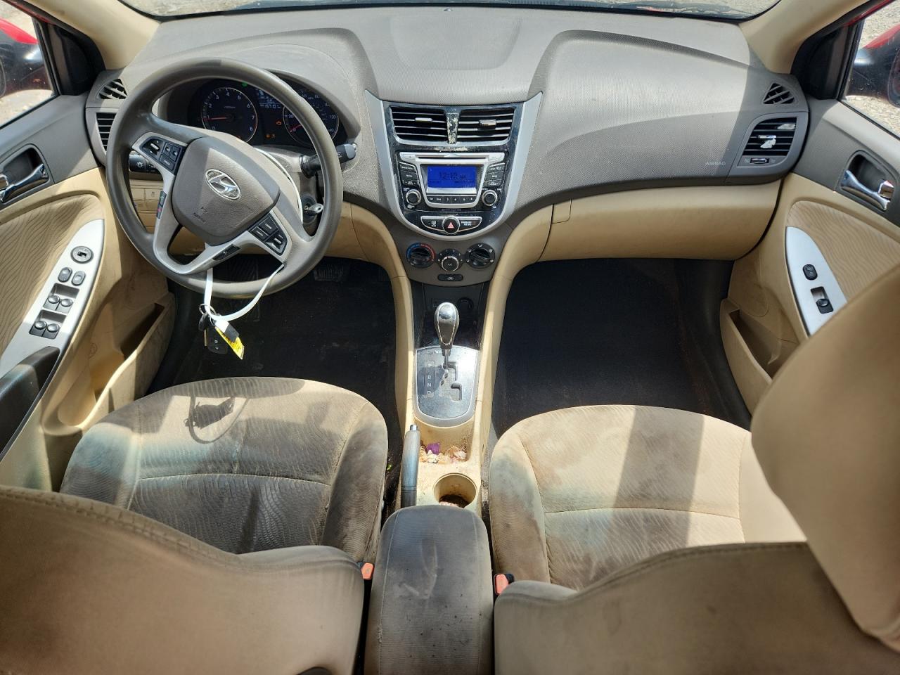 2014 Hyundai Accent Gls VIN: KMHCU4AE8EU753371 Lot: 65713775