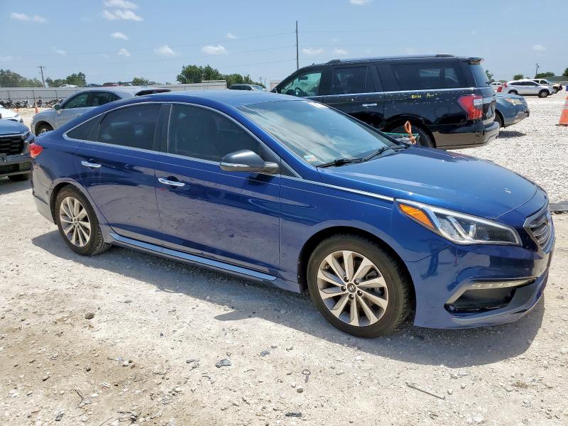  HYUNDAI SONATA 2017 Granatowy