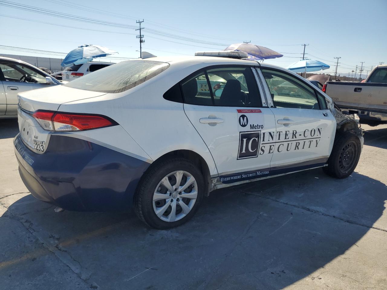 2023 Toyota Corolla Le white null hybrid JTDBCMFE4P3013417 photo #4