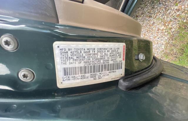 1999 TOYOTA CAMRY LE  