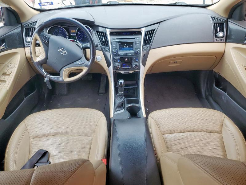  HYUNDAI SONATA 2014 Czerwony