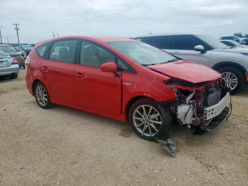  TOYOTA PRIUS 2017 Red