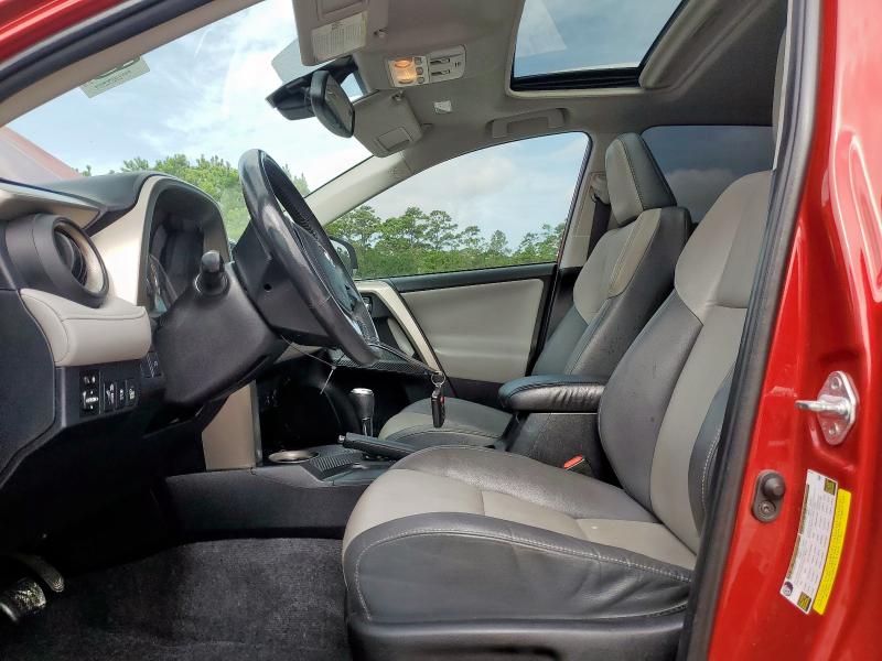  TOYOTA RAV4 2015 Czerwony