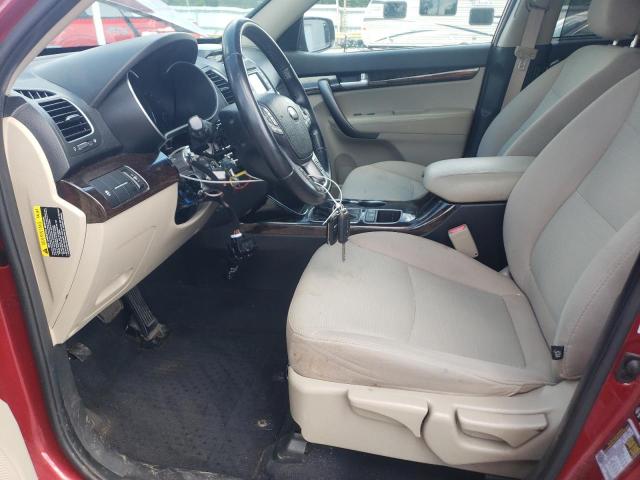  KIA SORENTO 2014 Czerwony