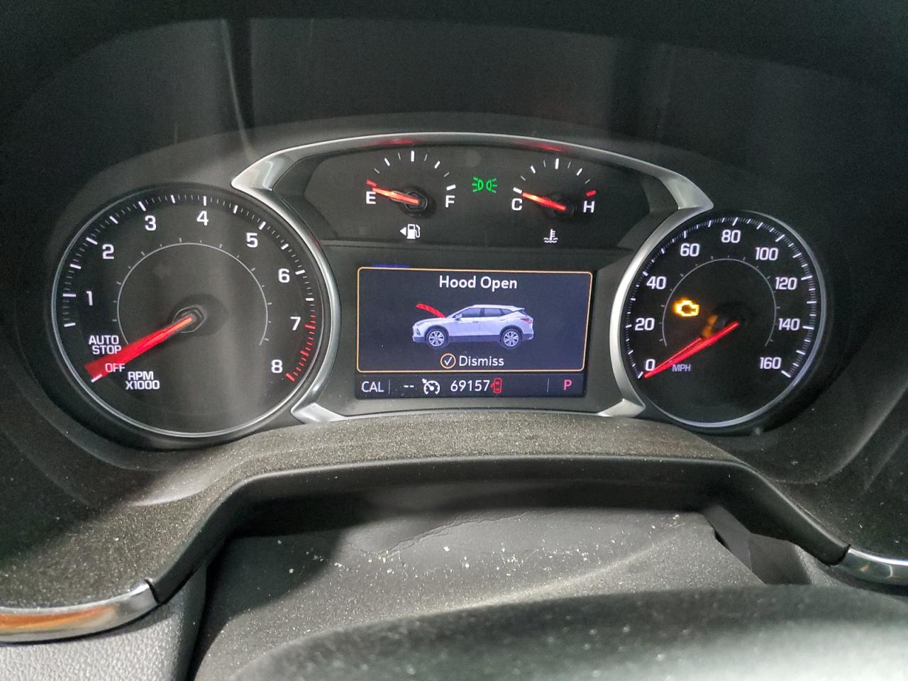 2022 Chevrolet Blazer 3Lt VIN: 3GNKBJRS2NS136764 Lot: 62821565