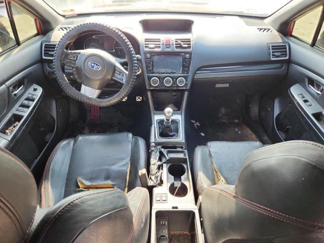 Sedans SUBARU WRX 2016 Czerwony