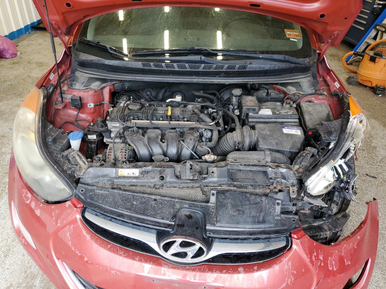 2013 Hyundai Elantra Gls VIN: KMHDH4AE9DU001640 Lot: 64947145