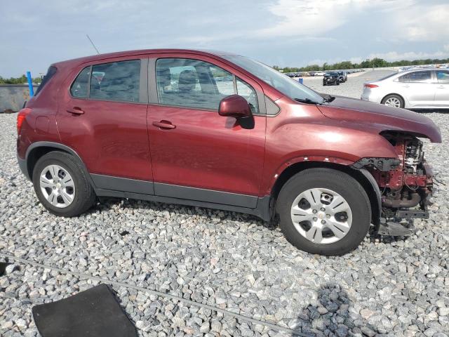  CHEVROLET TRAX 2016 Red