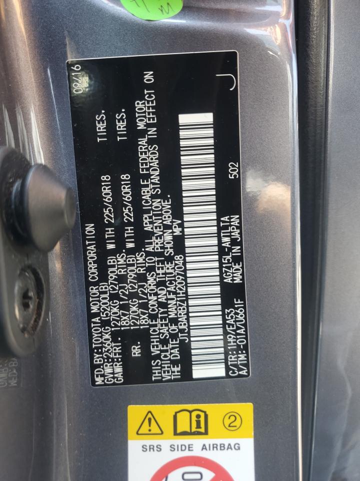 2017 Lexus Nx 200T Base VIN: JTJBARBZ1H2097048 Lot: 66275865
