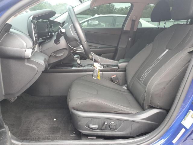  HYUNDAI ELANTRA 2021 Blue