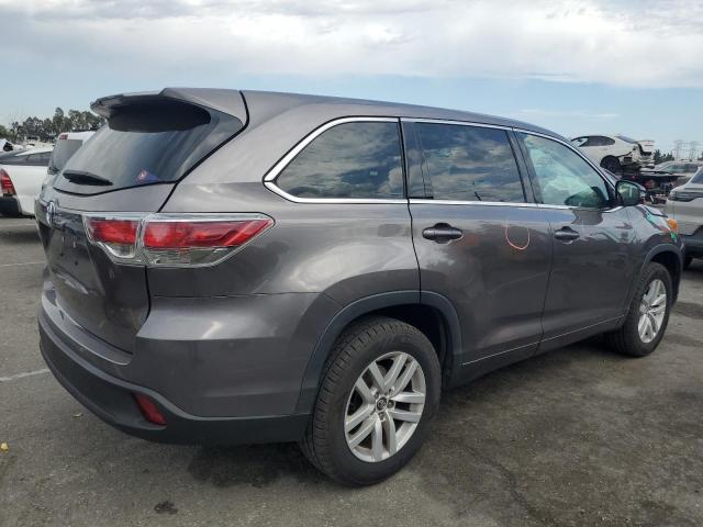  TOYOTA HIGHLANDER 2016 Szary