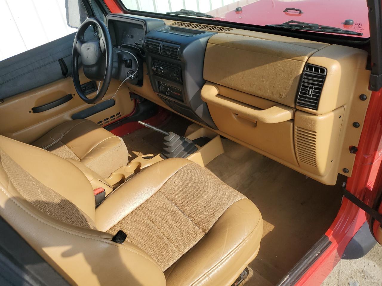 1998 Jeep Wrangler / Tj Se VIN: 1J4FY29P2WP786540 Lot: 63675465