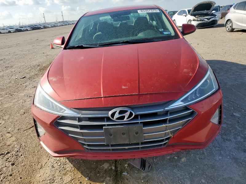  HYUNDAI ELANTRA 2020 Czerwony