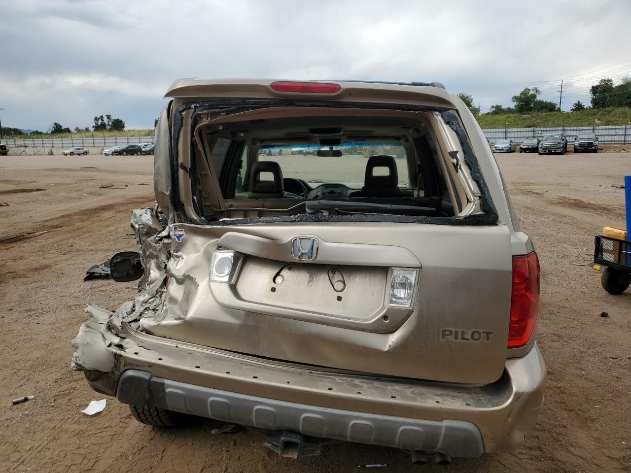 2005 Honda Pilot Exl VIN: 5FNYF18665B037966 Lot: 64770025
