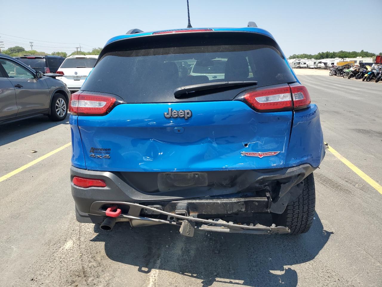2017 Jeep Cherokee Trailhawk VIN: 1C4PJMBSXHW595644 Lot: 65078105
