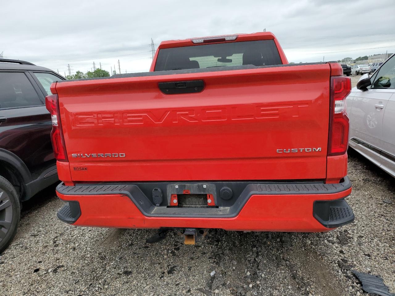 2021 Chevrolet Silverado K1500 Custom VIN: 1GCRYBEK5MZ357049 Lot: 63744935