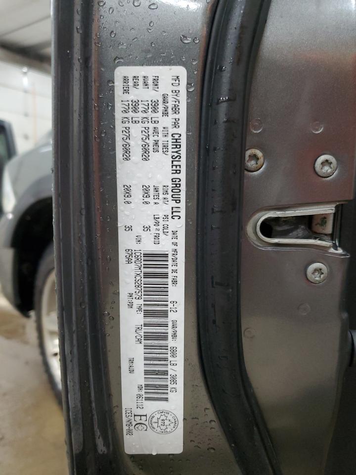 2012 Dodge Ram 1500 Sport VIN: 1C6RD7MTXCS287579 Lot: 63459635