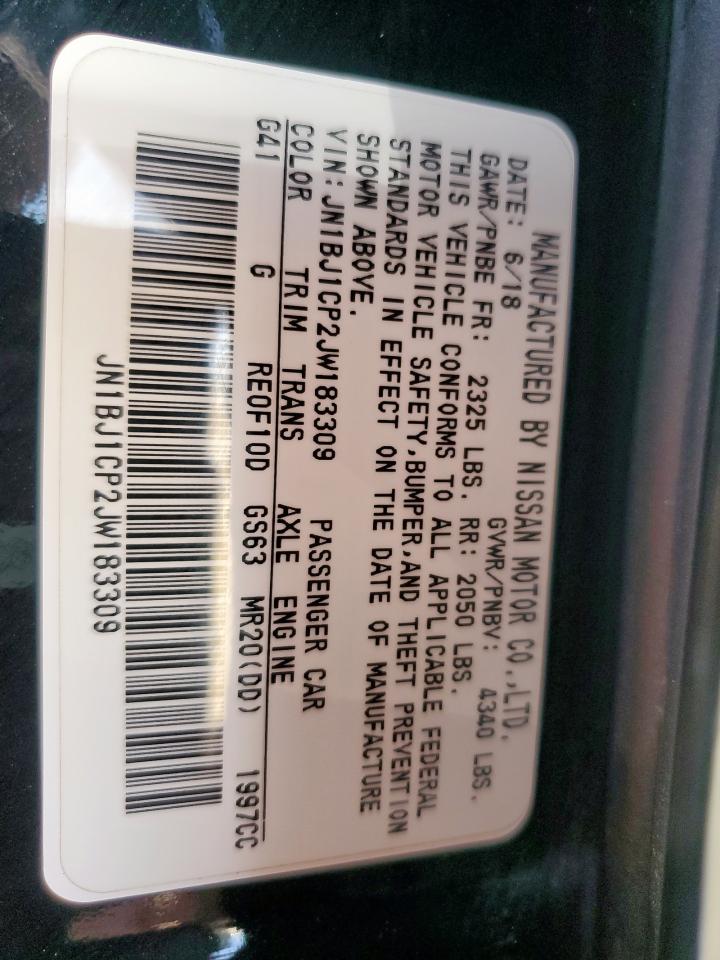 2018 Nissan Rogue Sport S VIN: JN1BJ1CP2JW183309 Lot: 64682175