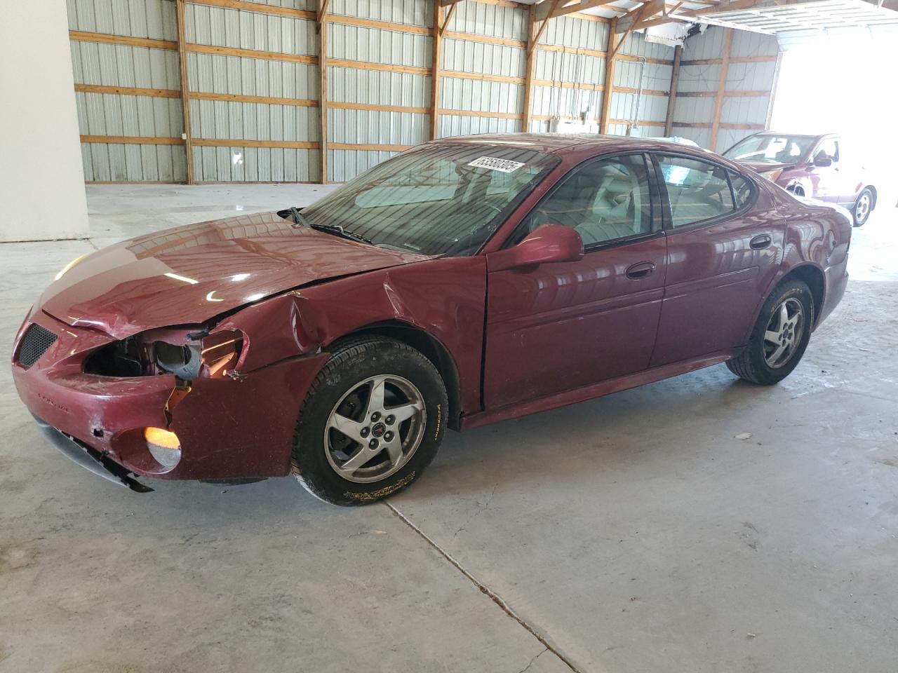 2004 Pontiac Grand Prix Gt2 red sedan gas 2G2WS522041220933 photo #1