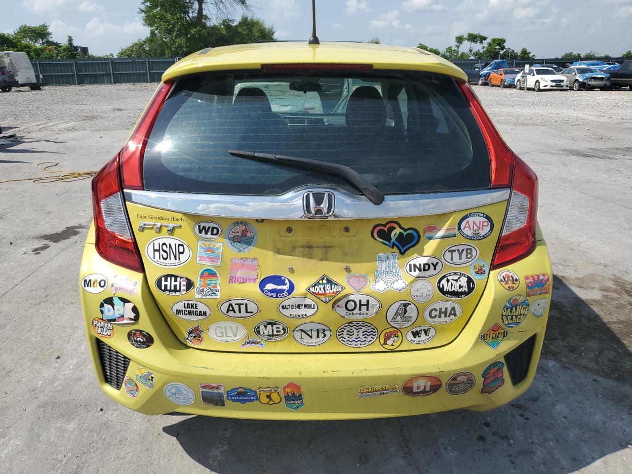 2015 Honda Fit Ex VIN: 3HGGK5H88FM747319 Lot: 65436045