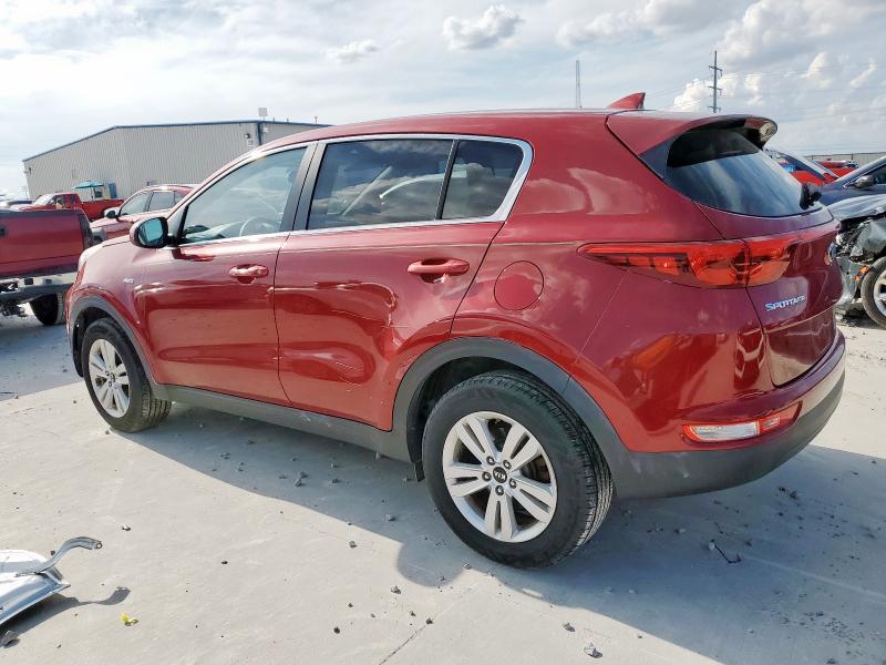  KIA SPORTAGE 2017 Red
