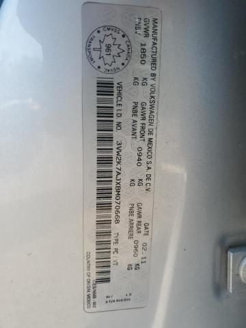2011 VOLKSWAGEN JETTA BASE  