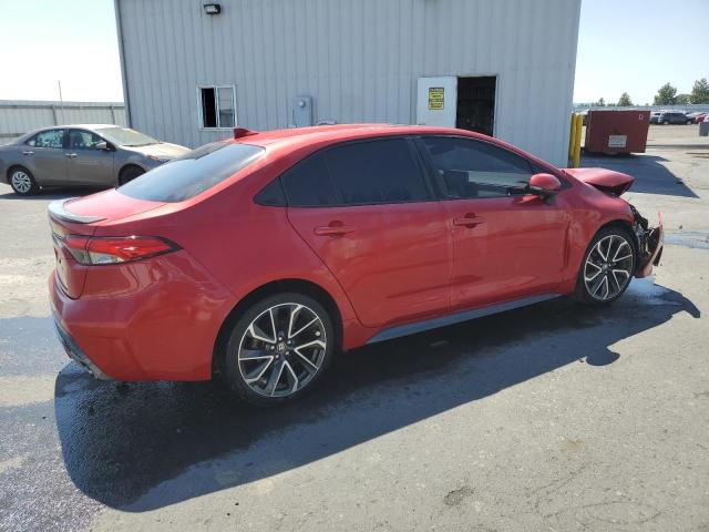 TOYOTA COROLLA 2021 Красный