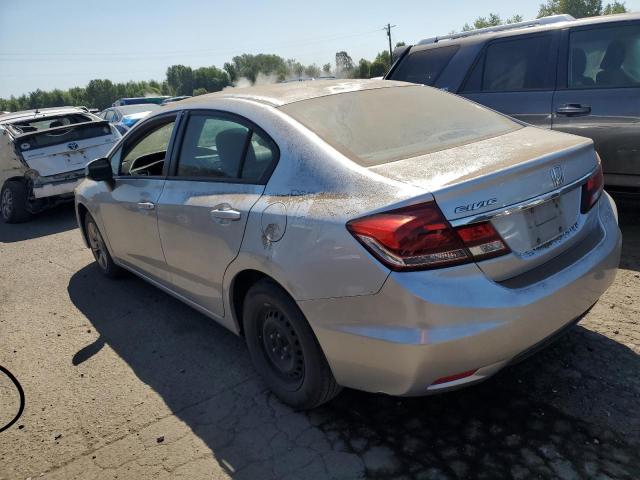 Sedans HONDA CIVIC 2013 Srebrny
