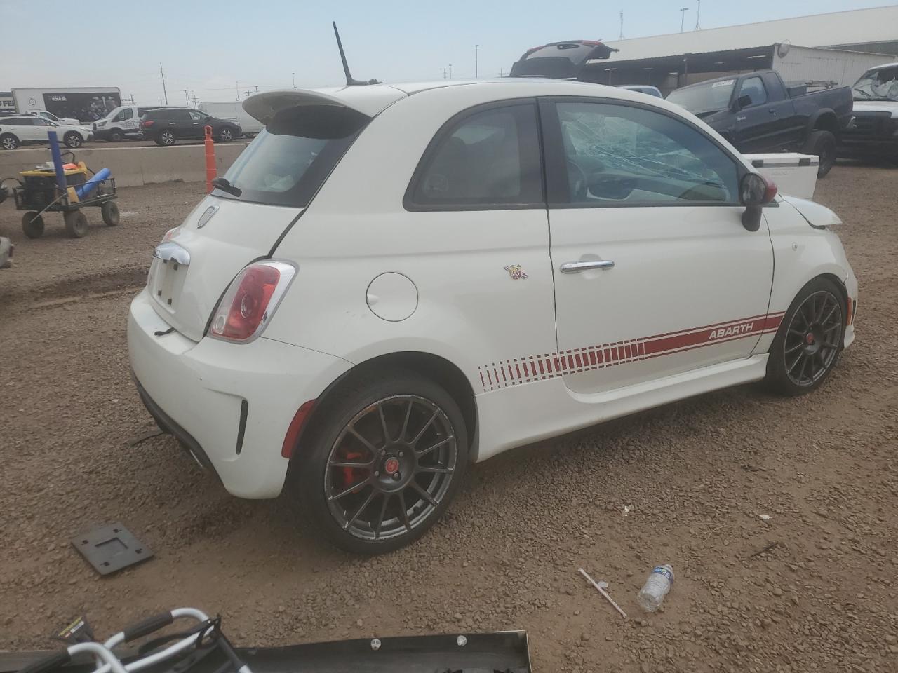 2012 Fiat 500 Abarth VIN: 3C3CFFFH1CT378822 Lot: 64129625