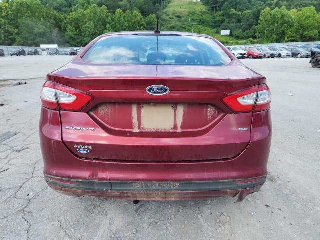 Sedans FORD FUSION 2015 Burgundy