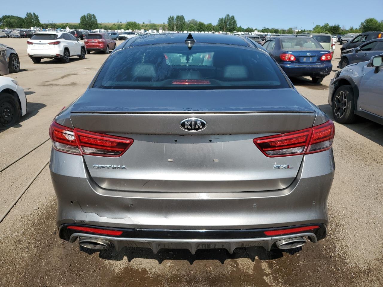 2018 Kia Optima Sxl VIN: 5XXGV4L29JG221990 Lot: 62853585