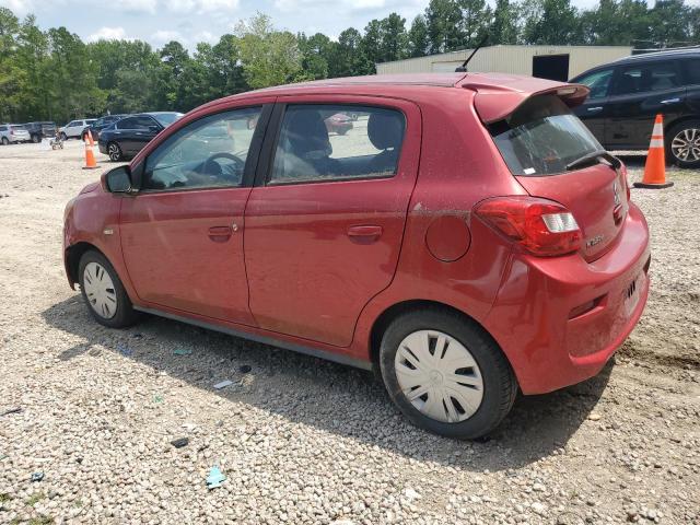  MITSUBISHI MIRAGE 2017 Czerwony